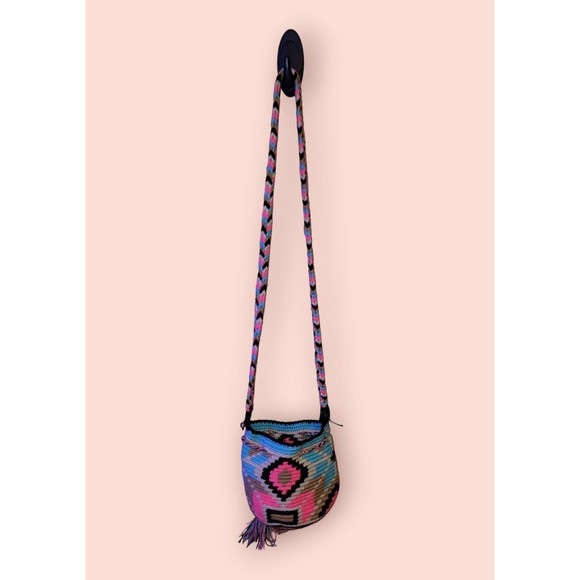 wayuu mochila shoulder drawstring bag - Picture 4 of 4